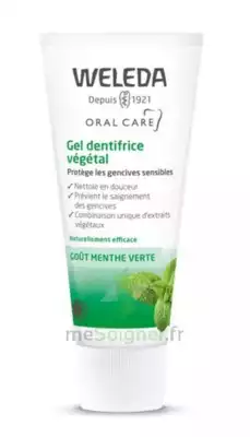 Weleda Soins Bucco-dentaires Gel Dentifrice Végétal 2t/75ml à Caen